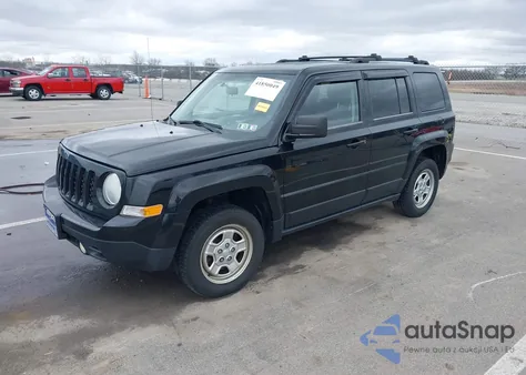 2014 Jeep Patriot Sport из США, поврежденный, VIN 1C4NJRBB4ED534026
